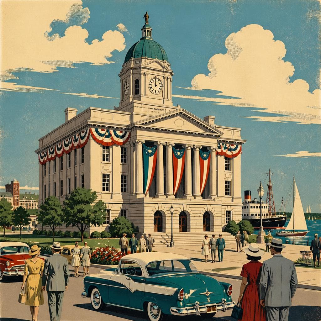 Cover art for A Courthouse Dressed for the Port City