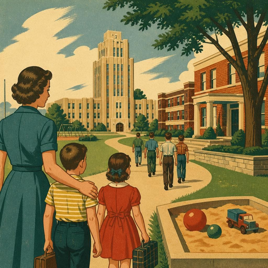 Cover art for Built to Raise a Regimented Childhood
