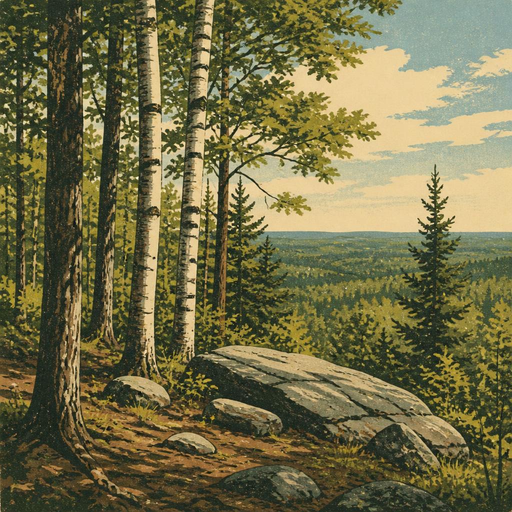 Cover art for Michigan’s Highest Point Hides in Plain Woods