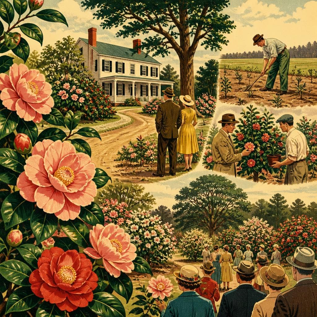 Cover art for How Massee Lane Became Camellia Country