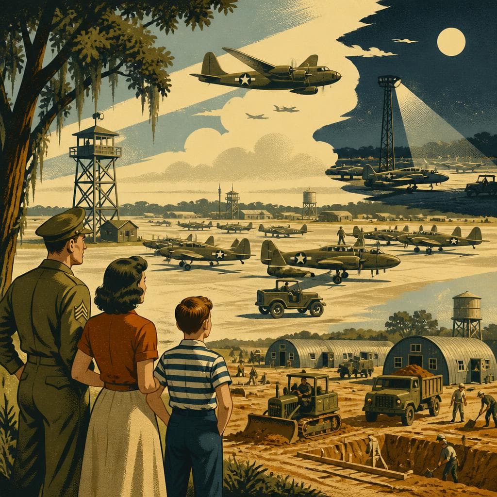 Cover art for When the Army Air Field Remade Bainbridge