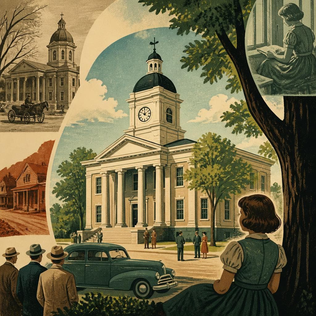 Cover art for How a Small-Town Courthouse Became Maycomb’s Face