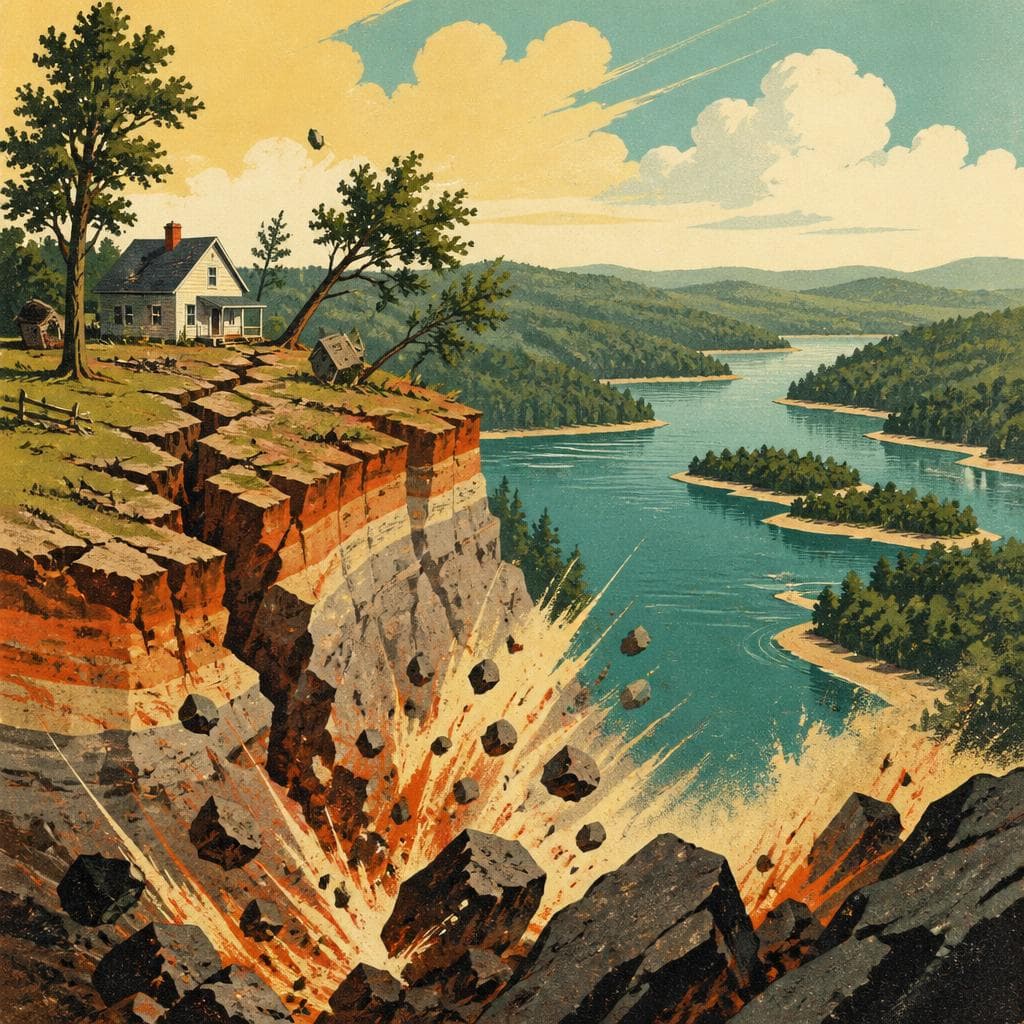 Cover art for When Earthquakes Made a Lake