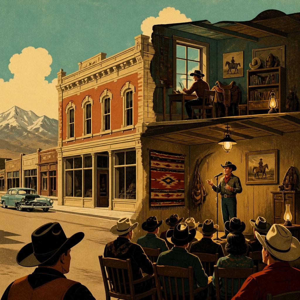 Cover art for Where Cowboy Poetry Found a Home in Elko