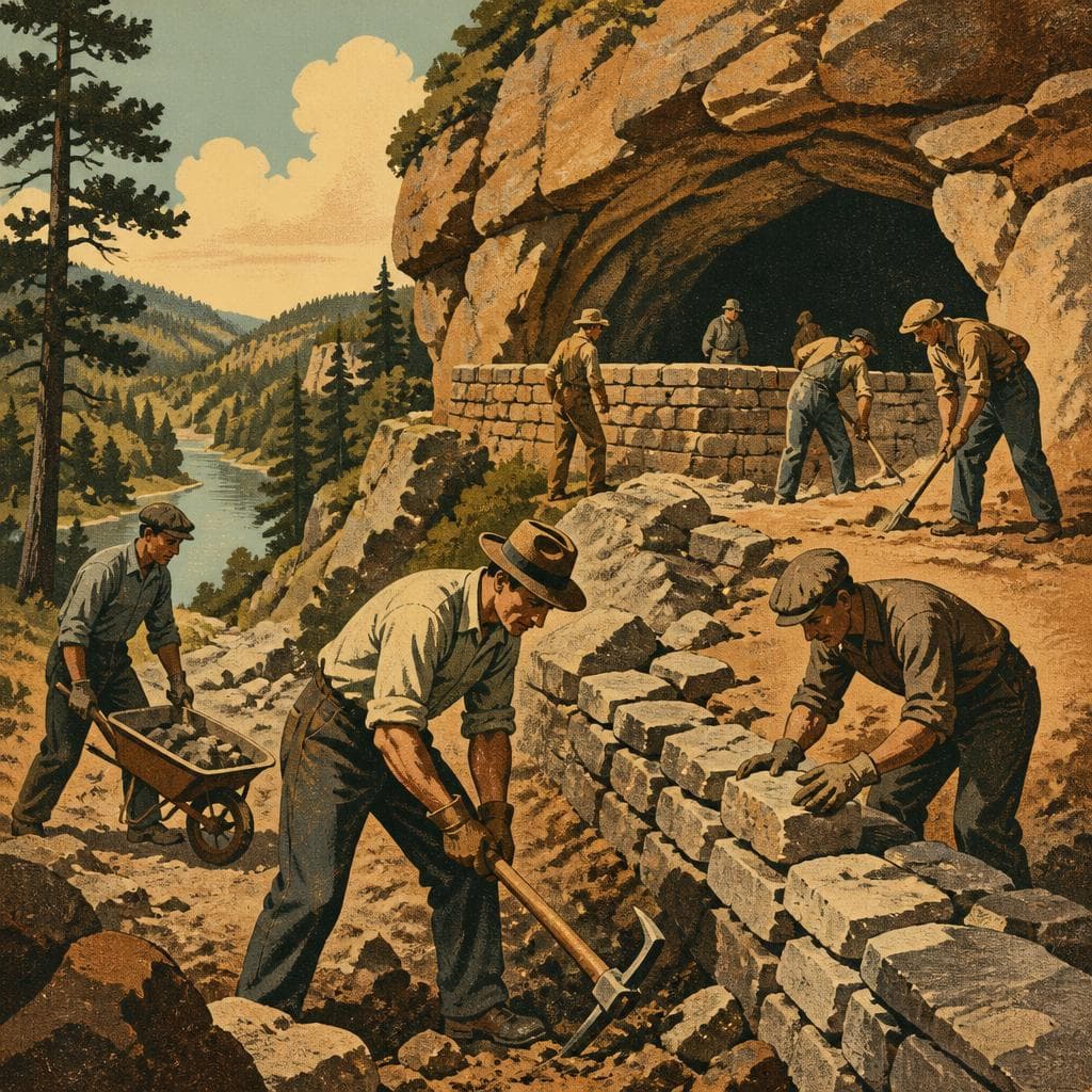 Cover art for How Hard Times Built Robbers Cave