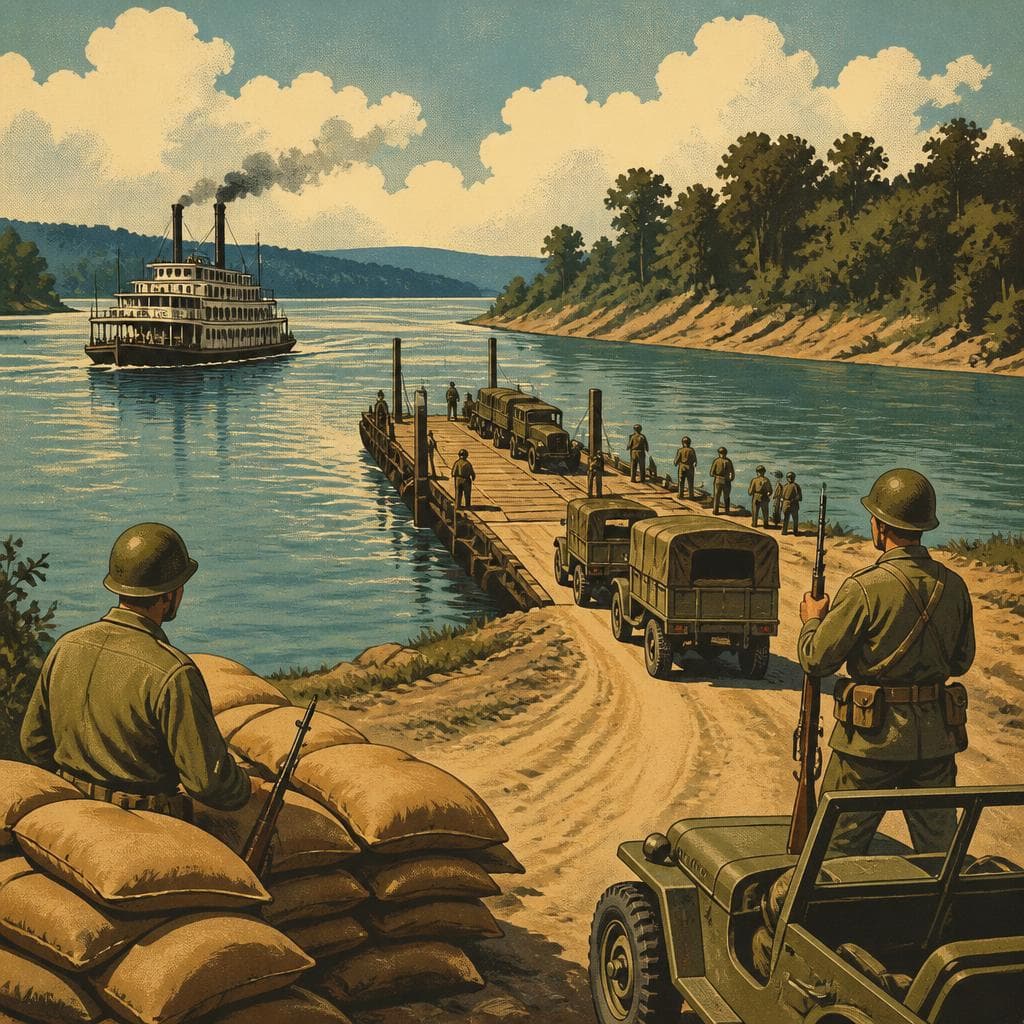 Cover art for Where a River Crossing Became a War Concern