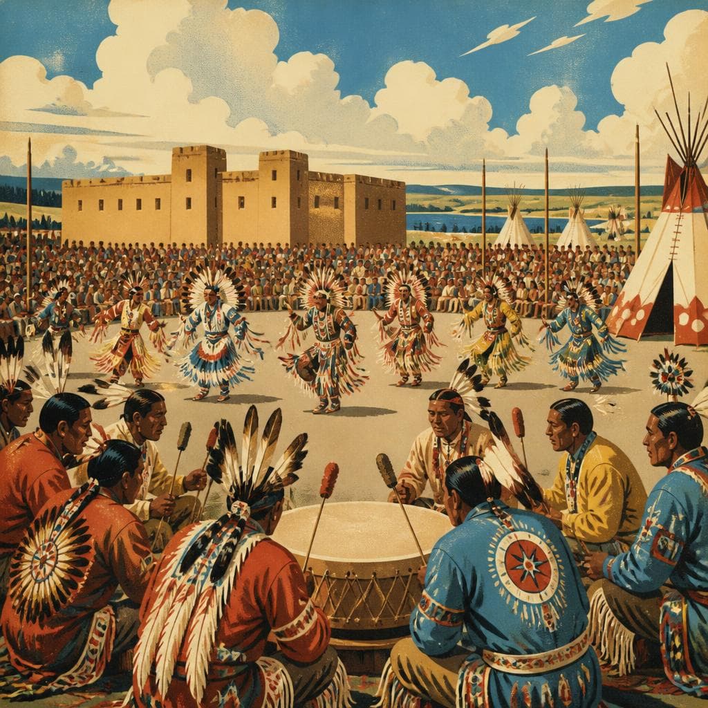 Cover art for Where Fort Thompson Becomes a Drum Circle