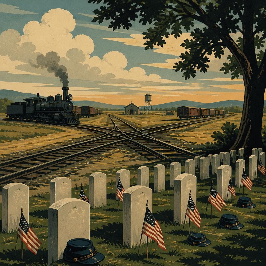 Cover art for Where the Railroad Wars Came to Rest