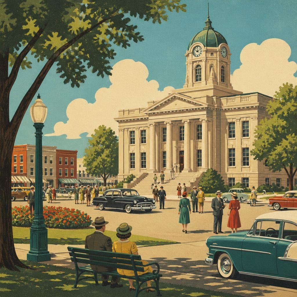 Cover art for Where Wells County Came to the Square