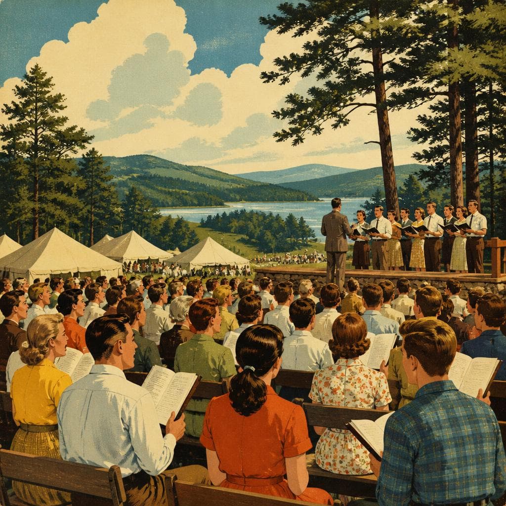 Cover art for Where the Congregation Carried the Song