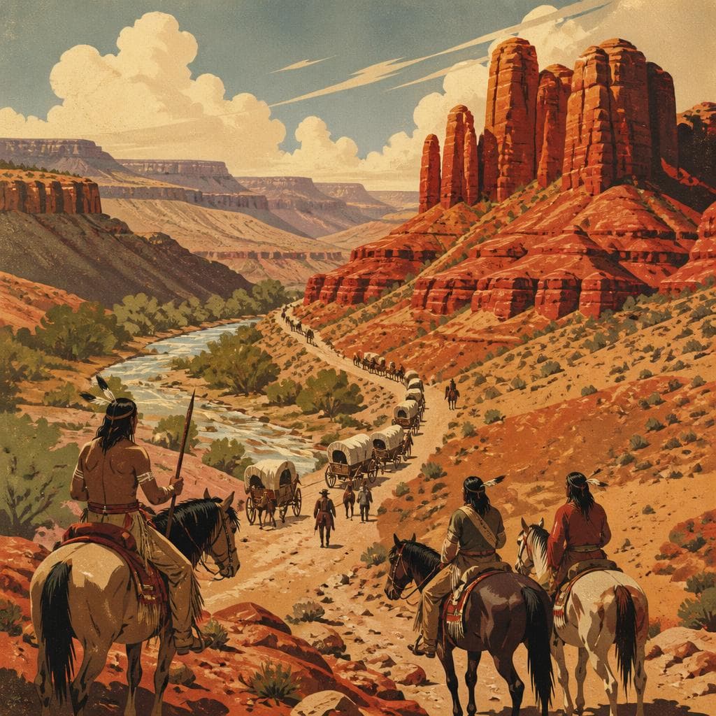 Cover art for Where the Trade Route Met the Red Rocks