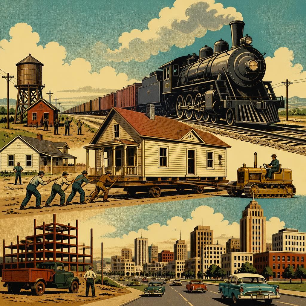 Cover art for How Amarillo Moved for the Railroad
