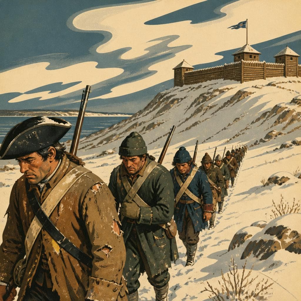 Cover art for The Hungry March to Fort Sackville