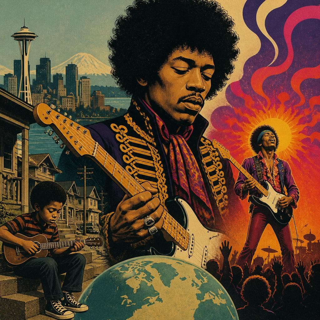 Cover art for Before the World, Seattle Had Hendrix