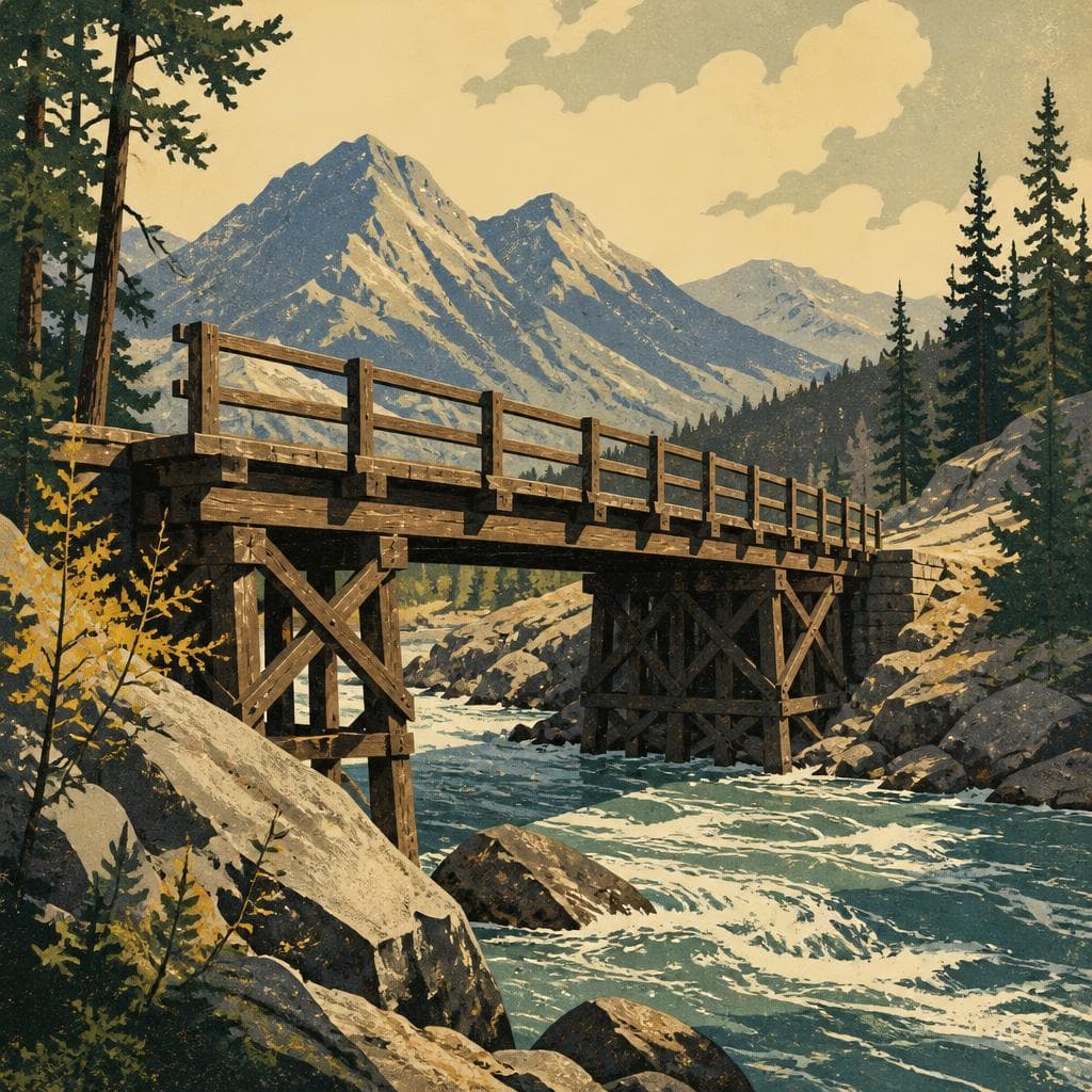 Cover art for The Bridge That Outlasted the Road