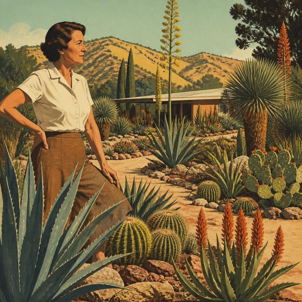 Cover art for Where Ruth Bancroft Let the Desert Try