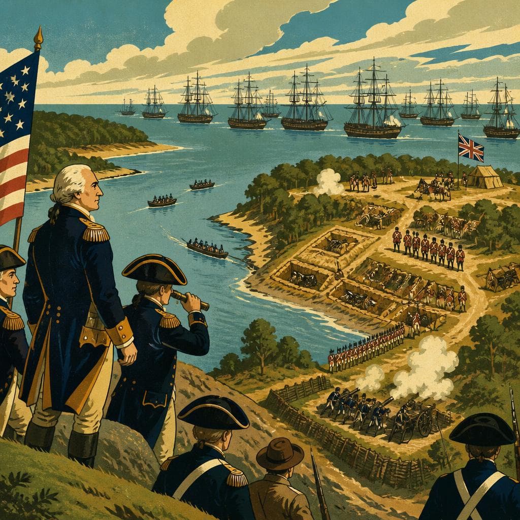 Cover art for Yorktown: The Trap That Closed the Revolution