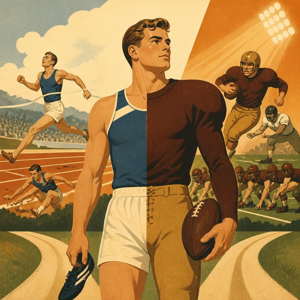Cover art for The Athlete Who Didn’t Want Just One Lane