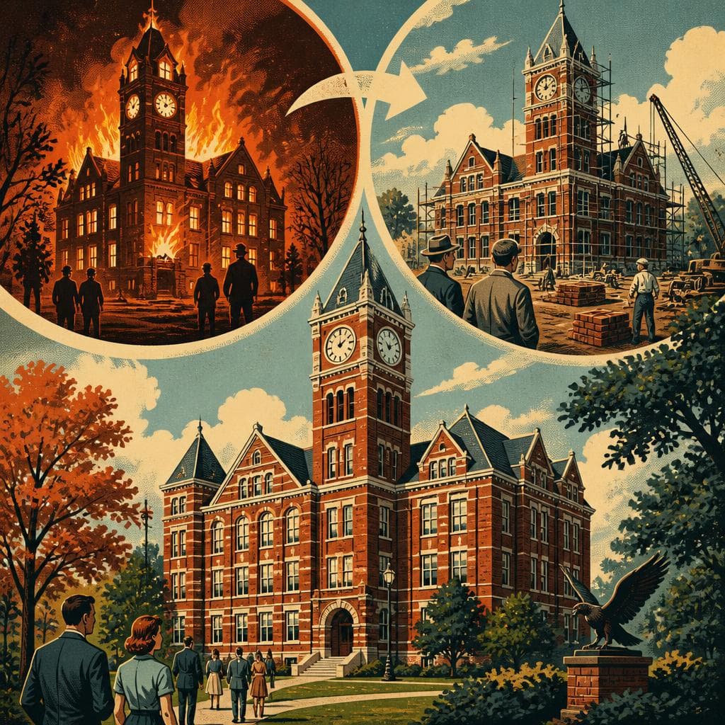 Cover art for How Fire Made Auburn’s Most Familiar Face
