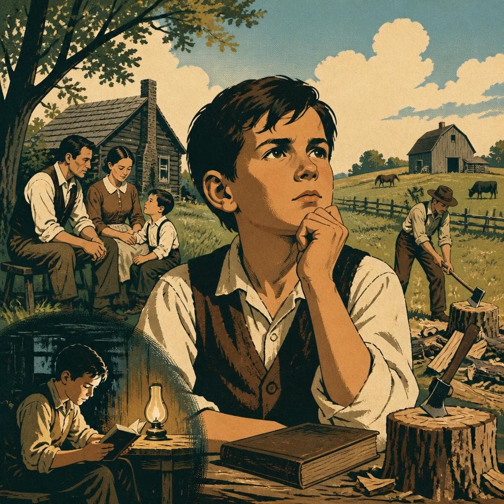 Cover art for Where Lincoln Grew Up