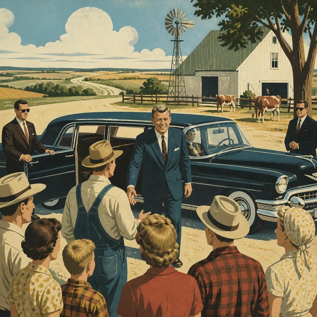 Cover art for When a President Came to Johnston Farm