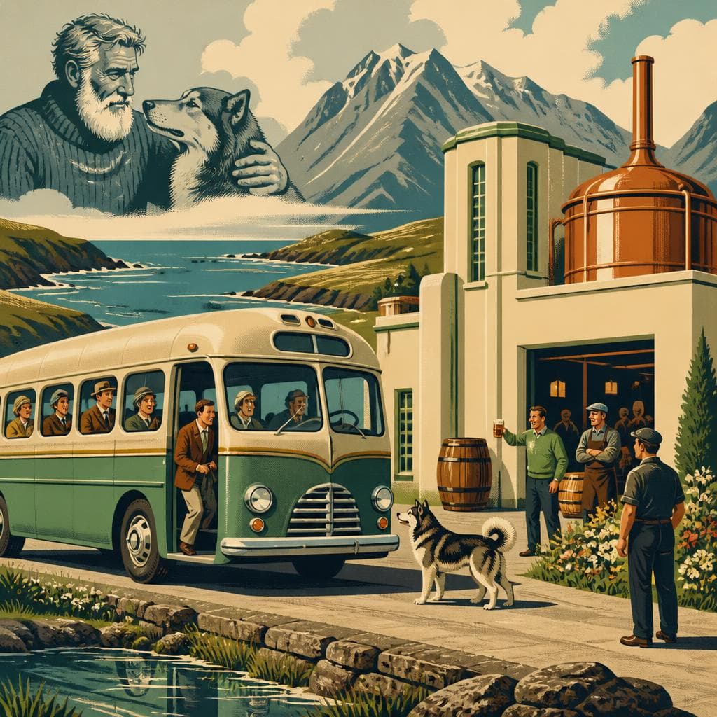 Cover art for The Bus, the Brewery, and the Healy Stop