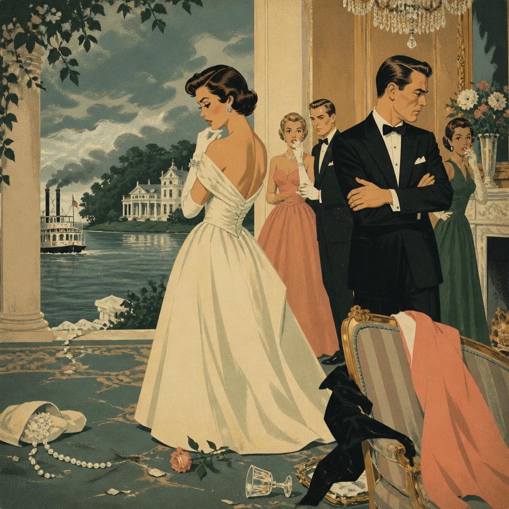 Cover art for A Salon on the Ohio, Undone by Scandal
