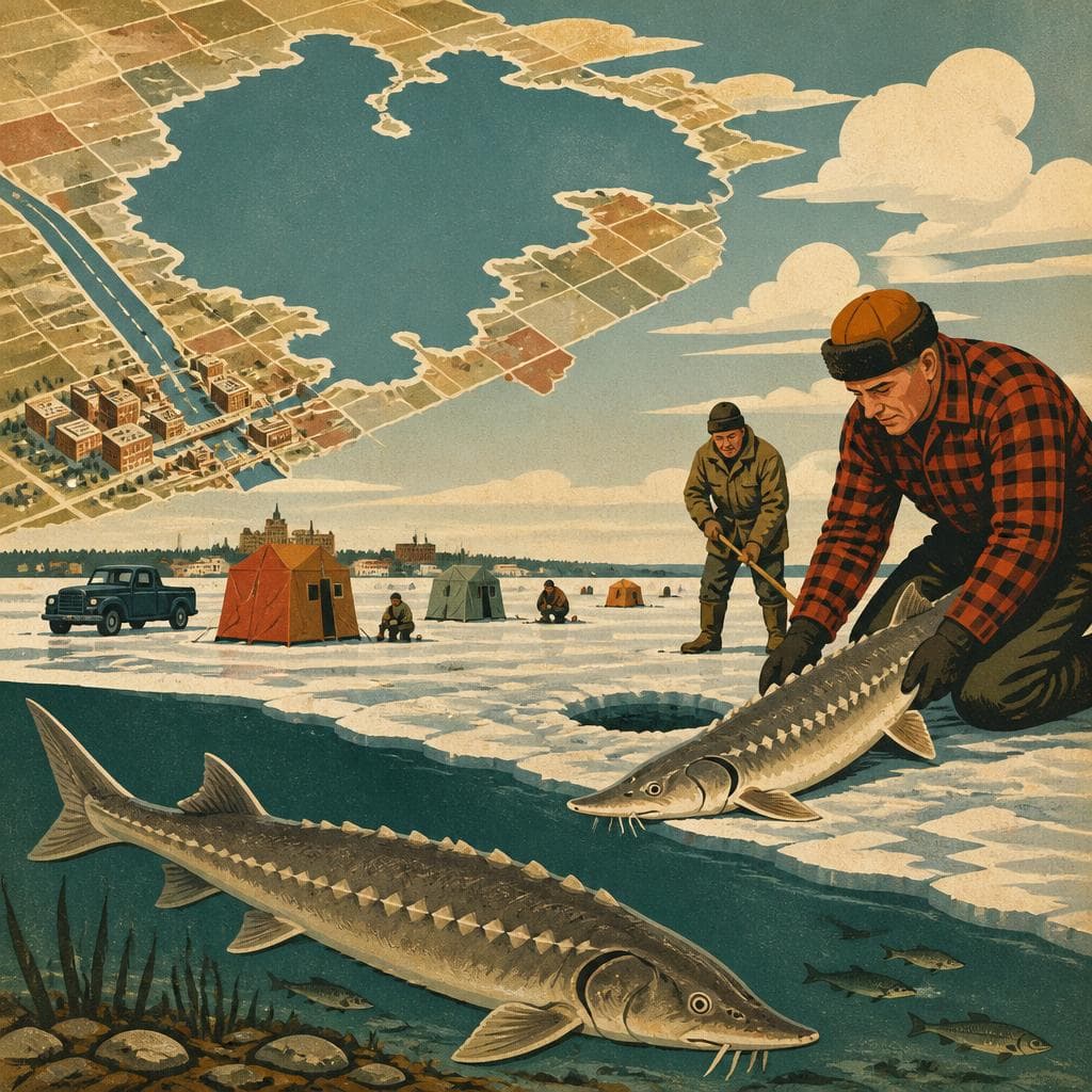 Cover art for Where Oshkosh Meets the Sturgeon Ice