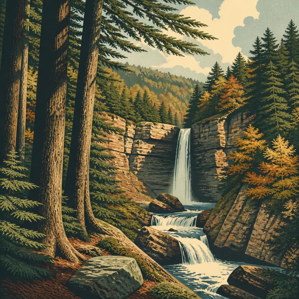 Cover art for Where Fall Brook Keeps the Deep Woods Alive
