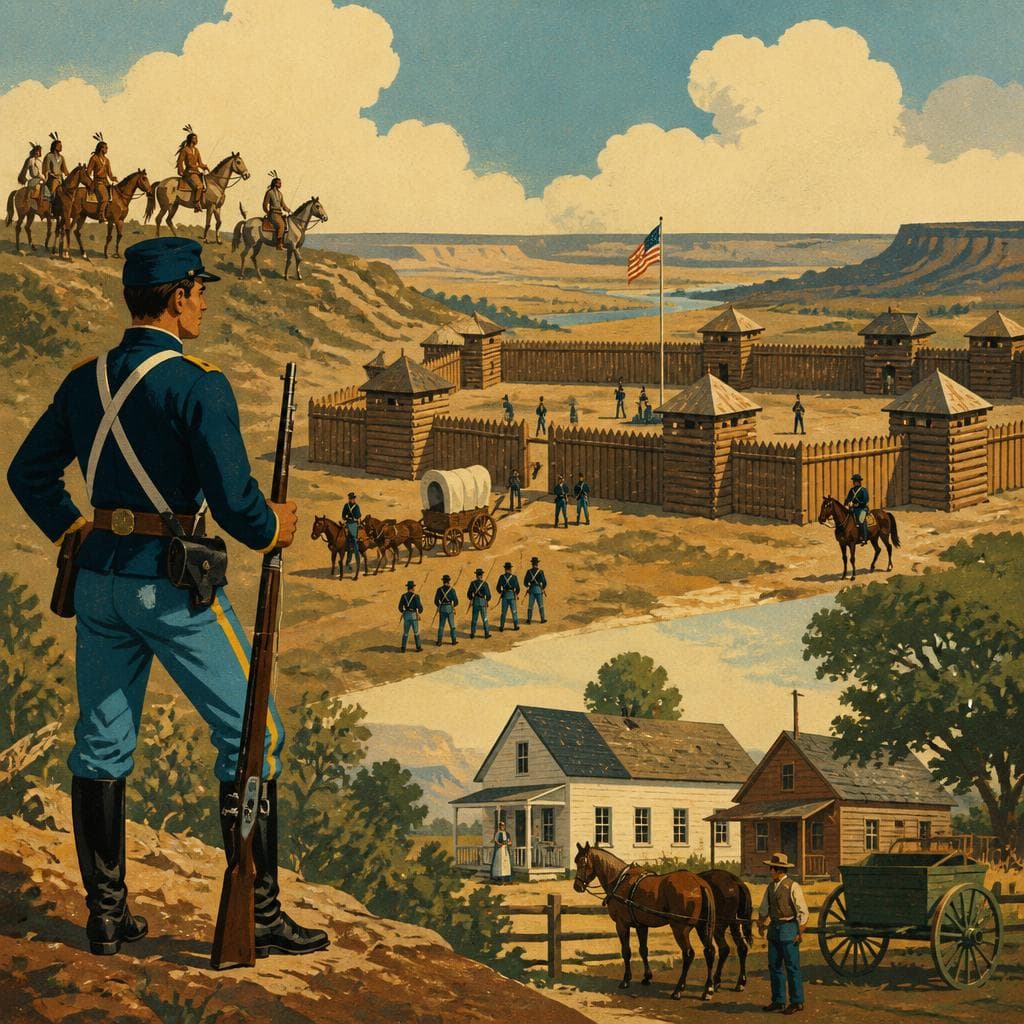 Cover art for Where the Frontier Turned Into a Garrison