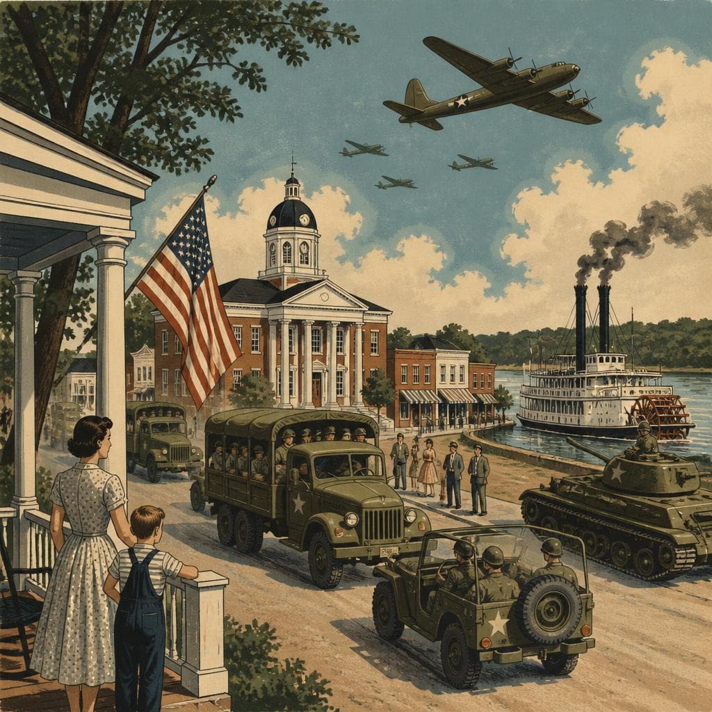 Cover art for Where the War Kept Passing Through