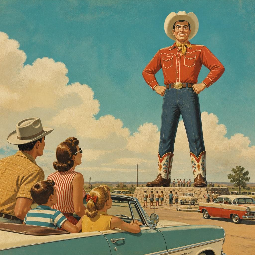 Cover art for The Giant by the Highway