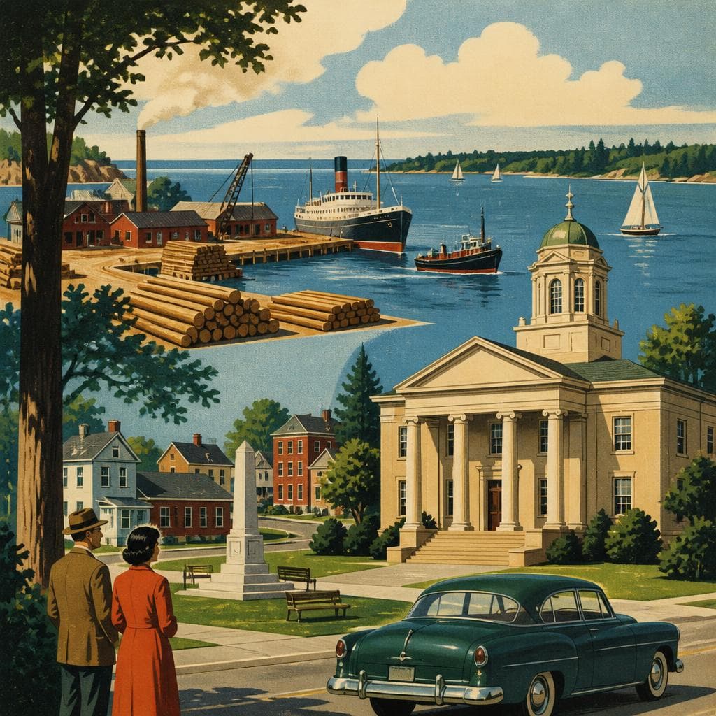 Cover art for Where the Harbor Made the County Seat