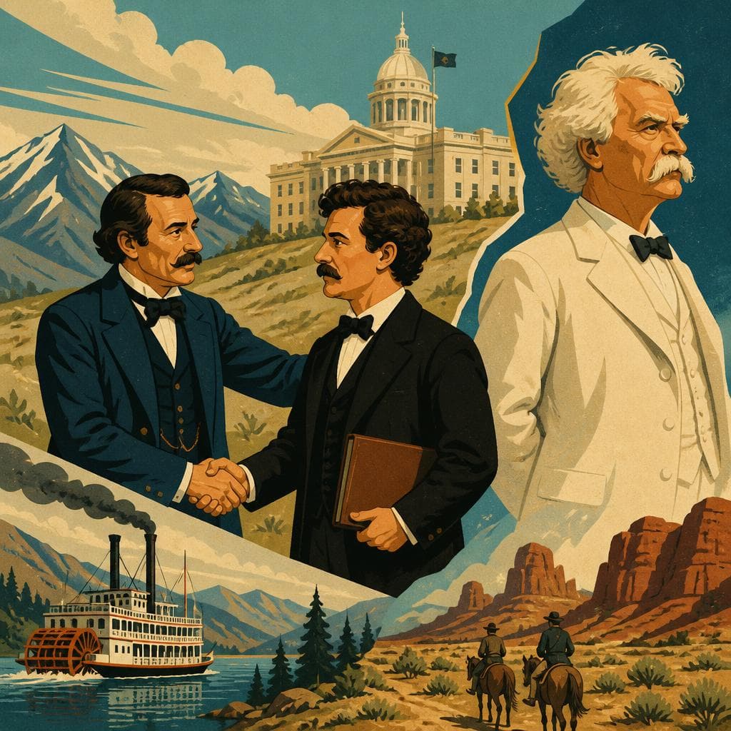 Cover art for How Orion Clemens Brought Sam to Frontier Power