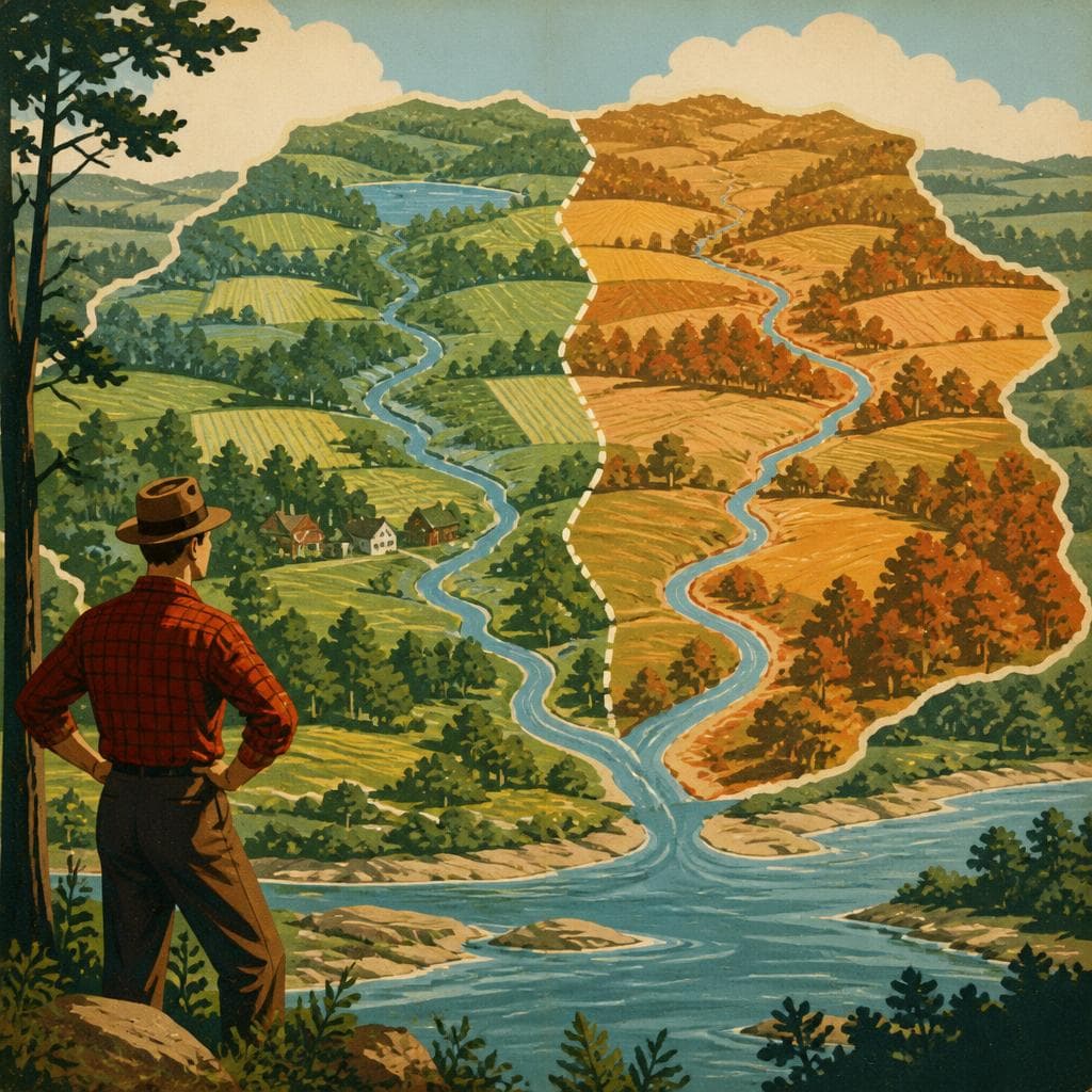 Cover art for One County, Two Paths to the Flint
