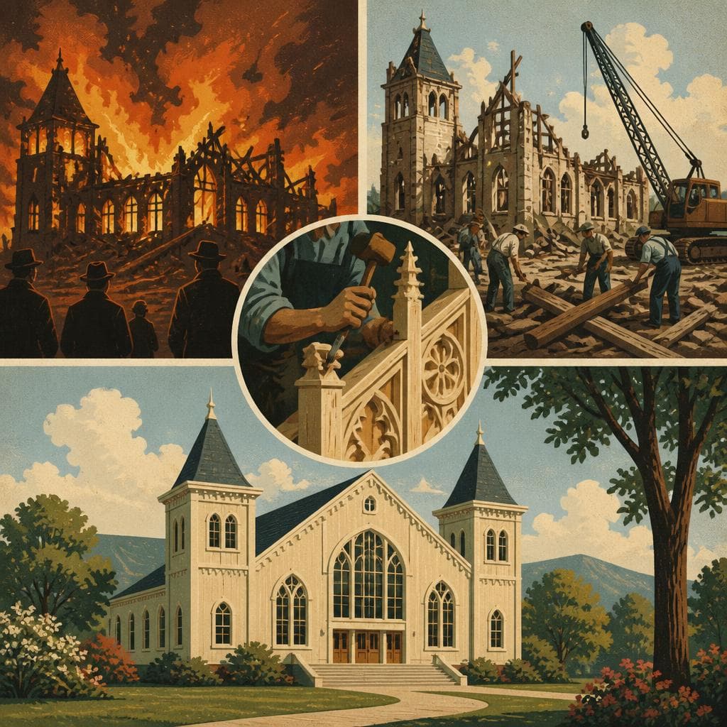 Cover art for After the Fire, a Tabernacle Refused to Vanish