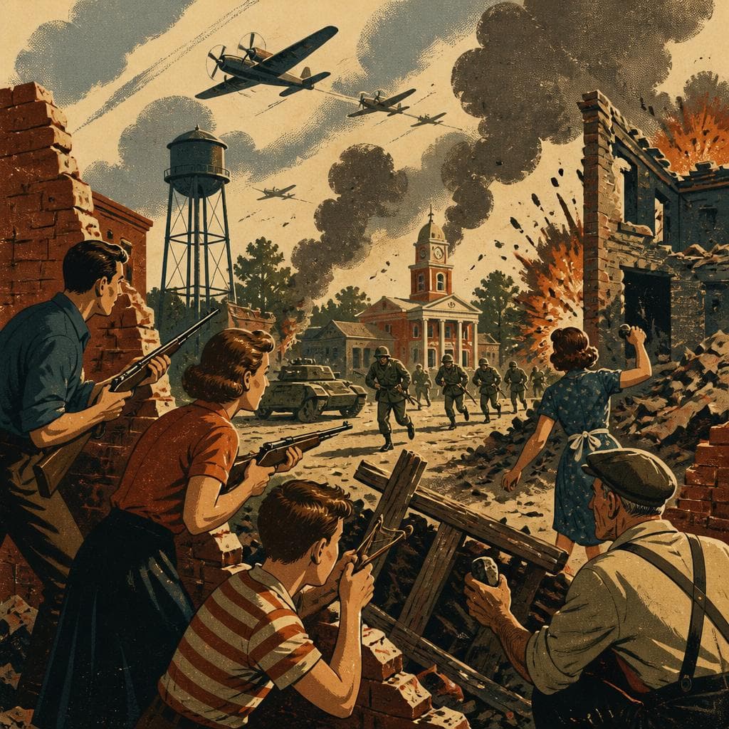 Cover art for When the War Came to Fayetteville