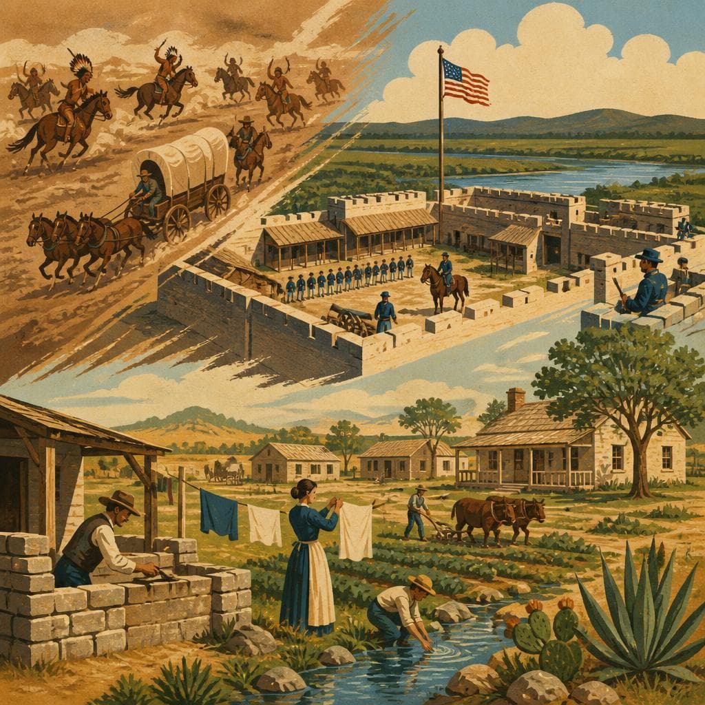 Cover art for How Fort Concho Changed the Concho Country