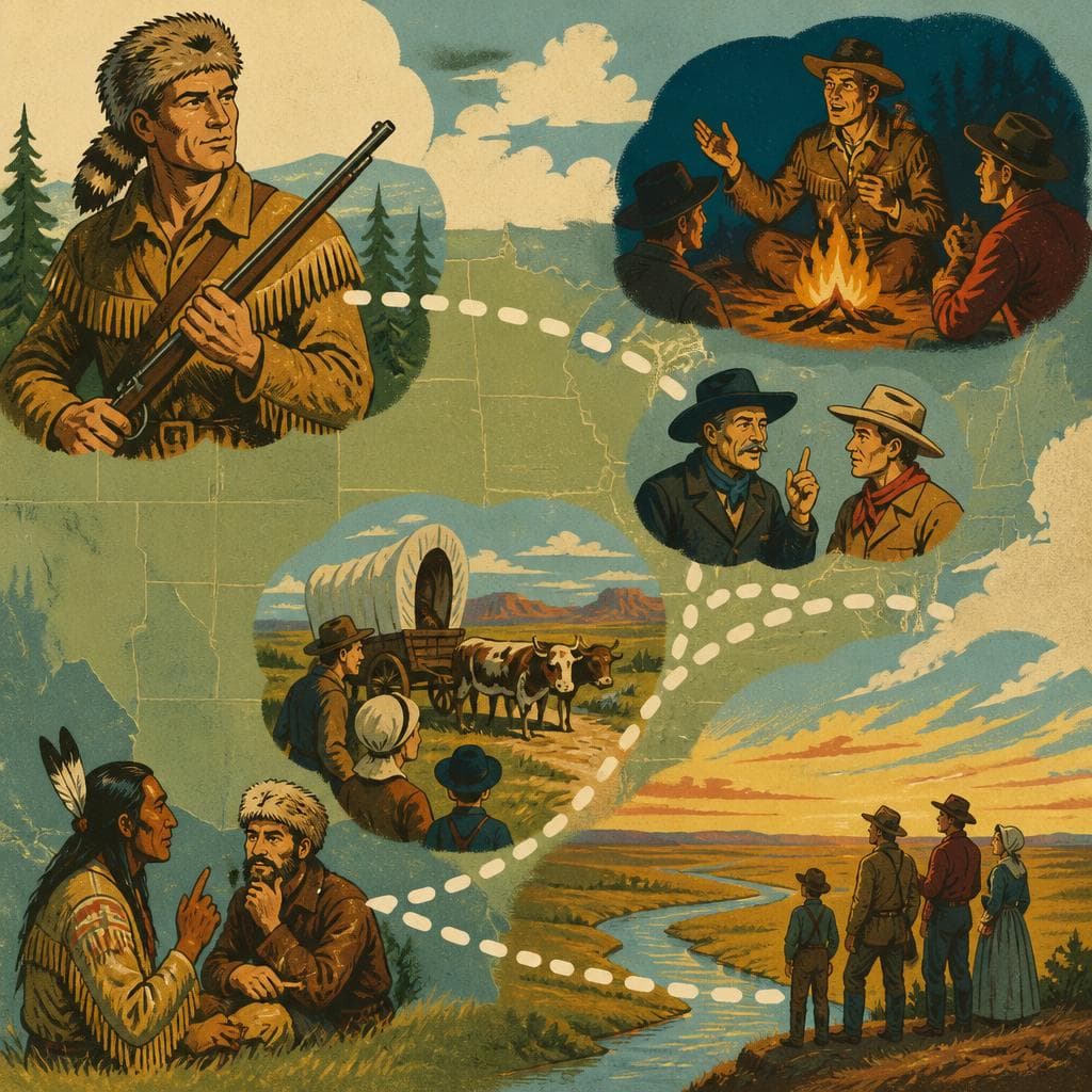 Cover art for How Daniel Boone Reached Nebraska Without Going There