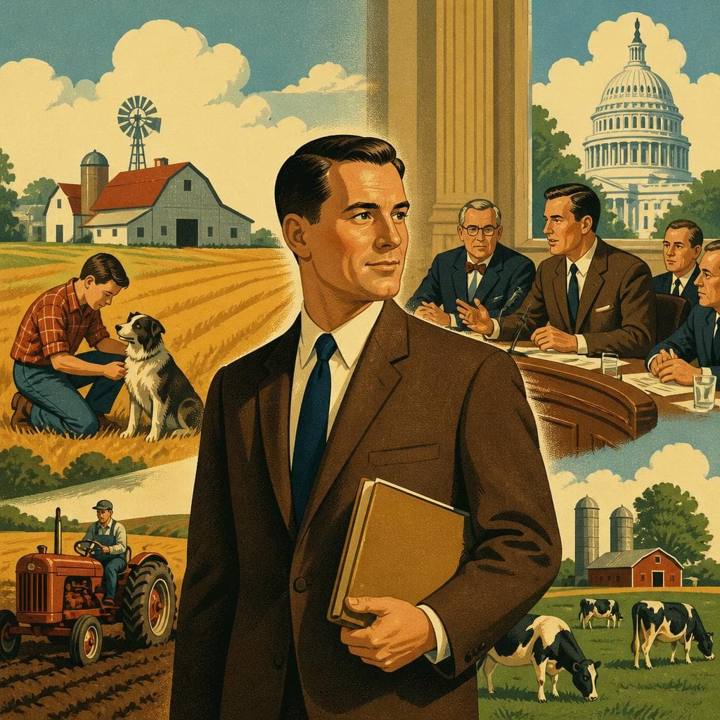 Cover art for From Barnesville to the Agriculture Committee