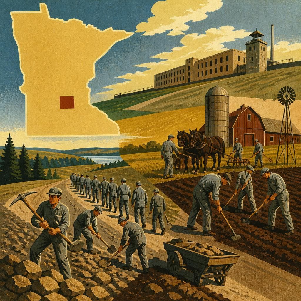 Cover art for Where Minnesota Sent Men to Work