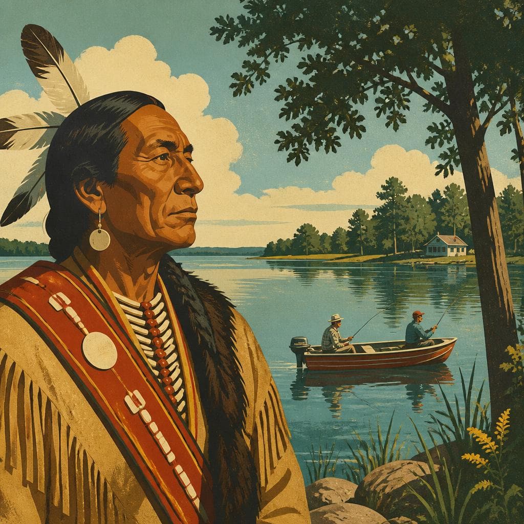 Cover art for A Lake That Keeps Senachwine’s Name