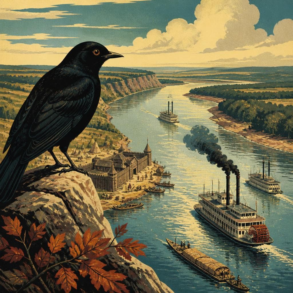 Cover art for Blackbird Above the Missouri