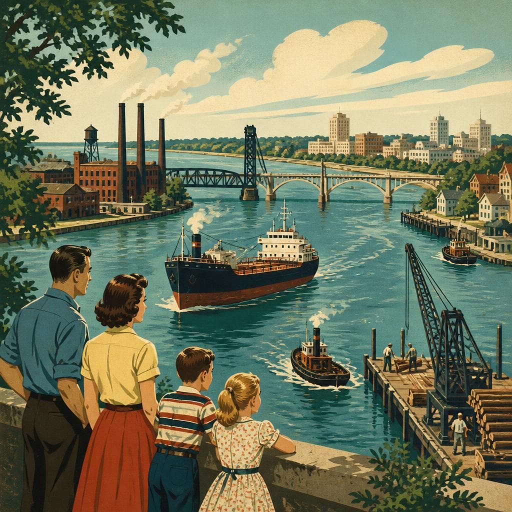 Cover art for The River That Told Bay City Where to Stand