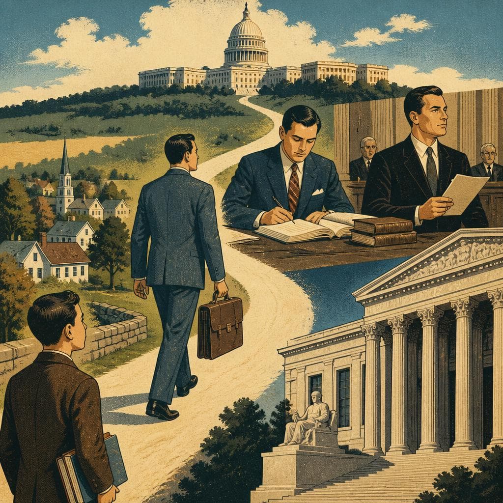 Cover art for From Newton to the Nation’s Law Office