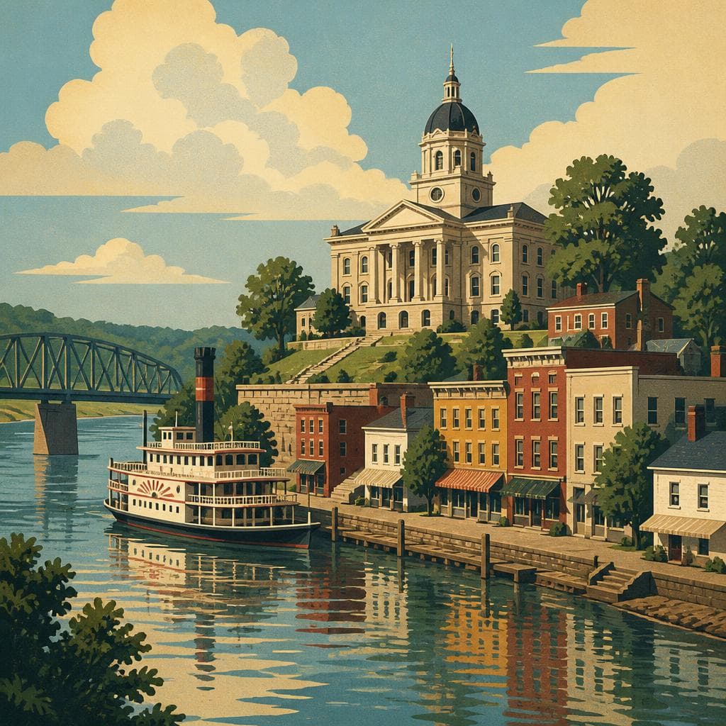 Cover art for Where the River Met the Courthouse