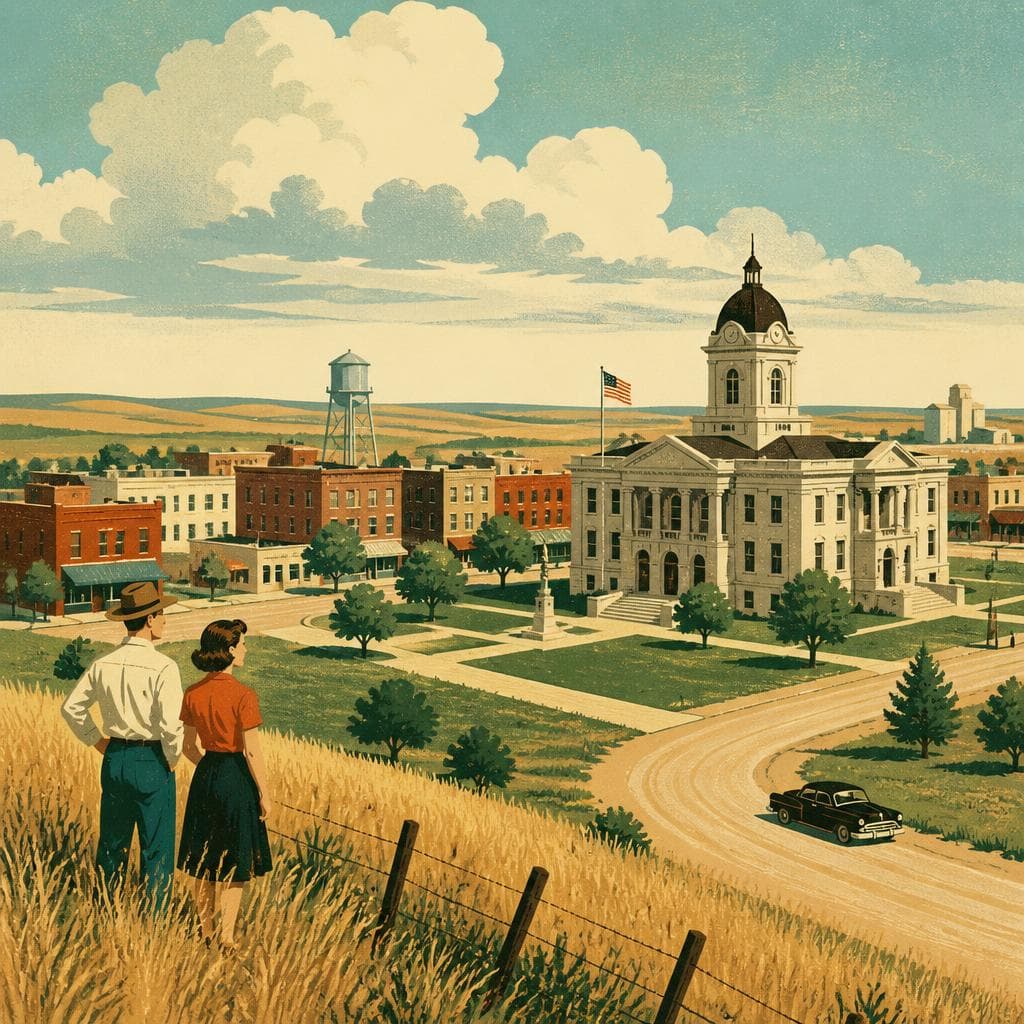 Cover art for Where the Prairie Became the County Seat