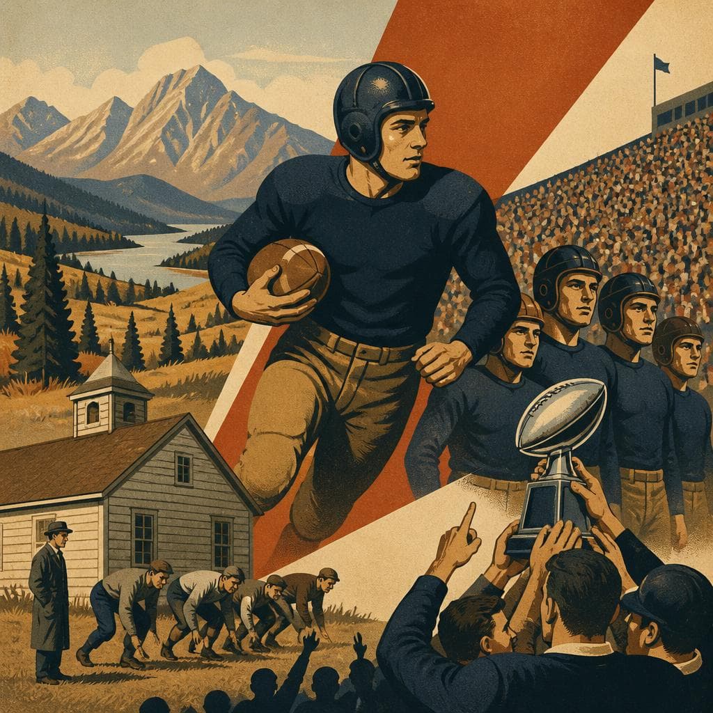 Cover art for How Rockland Built a Football Power