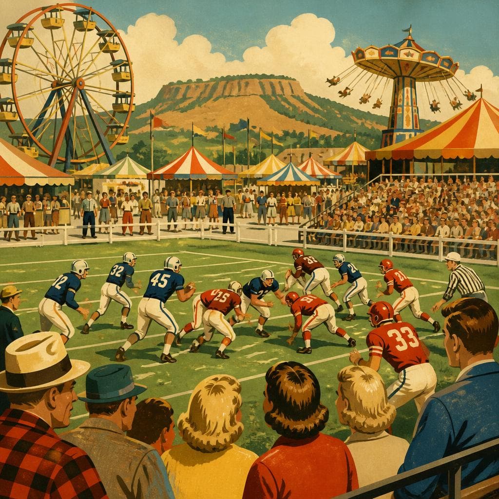 Cover art for Where Fair Week Becomes Game Day