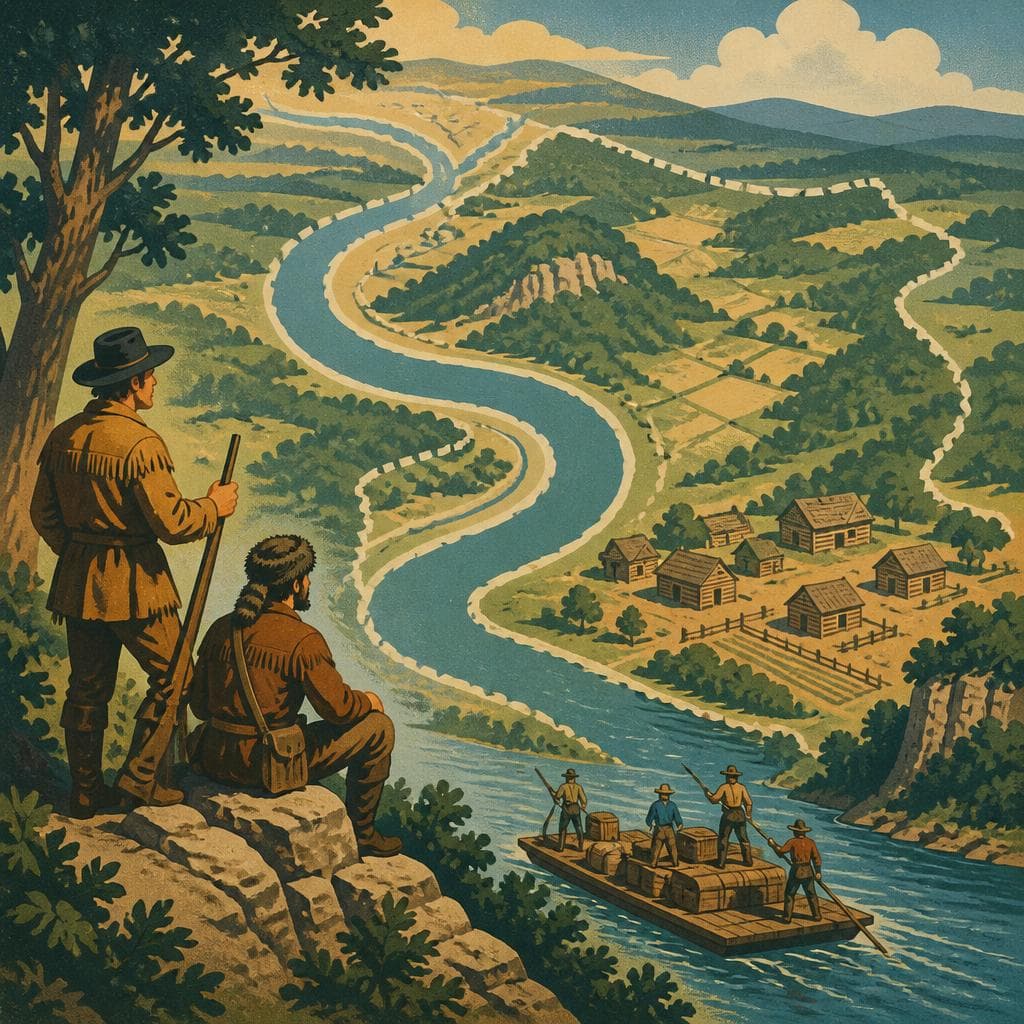 Cover art for Where the River Drew a County